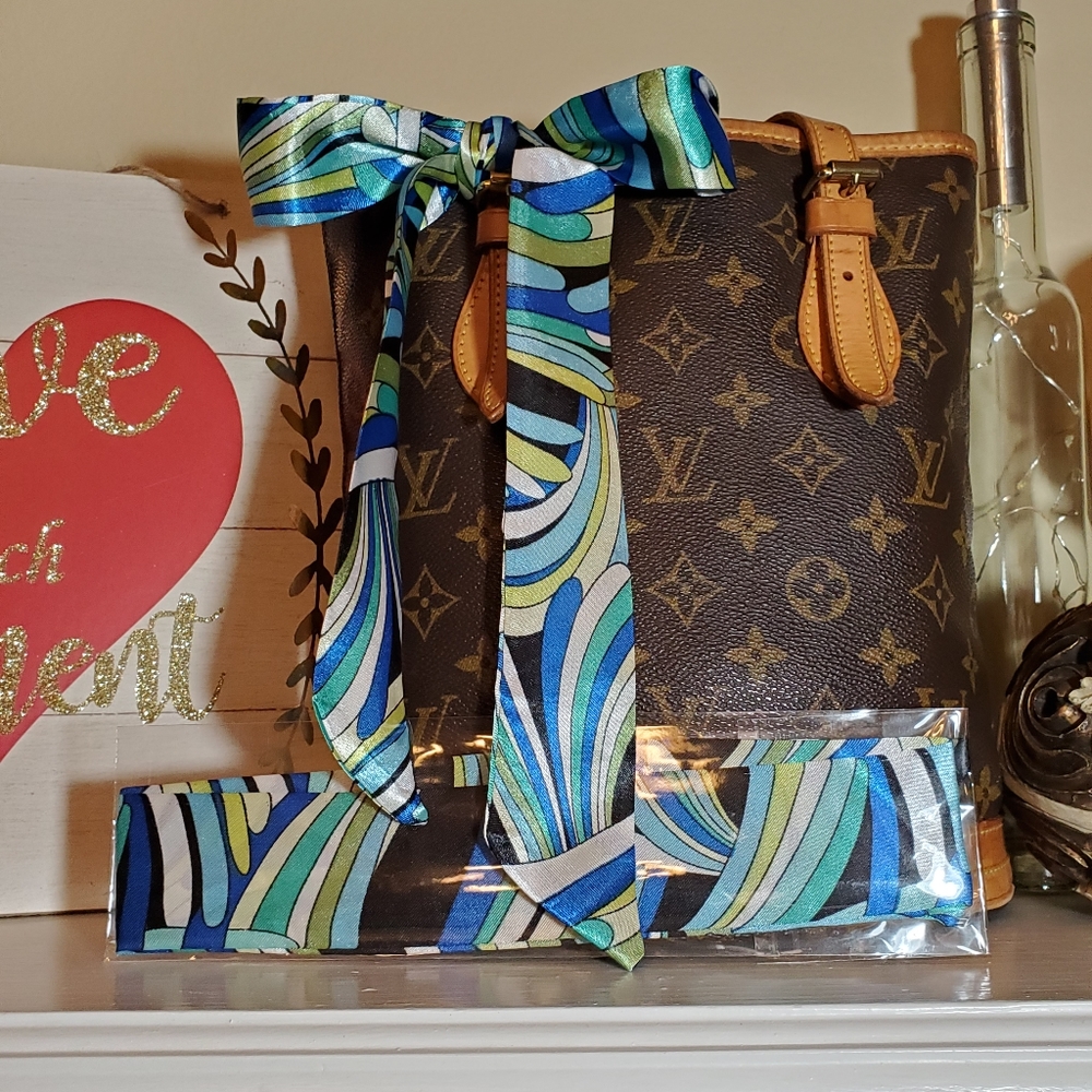 Purse/ hair twilly set